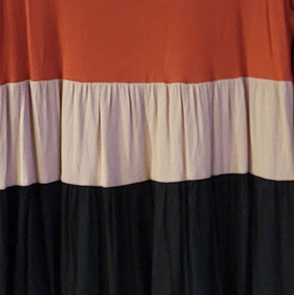 INDIGO SOUL Ruffled Tunic blouse - Picture 4 of 6